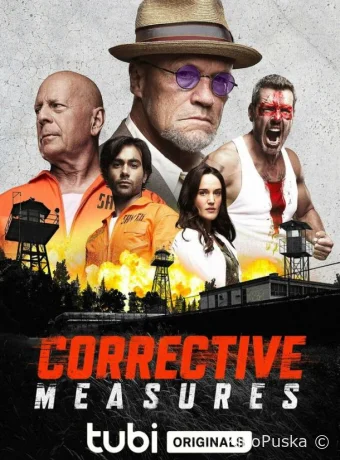 постер к смотреть бесплатно Тюрьма суперзлодеев / Corrective Measures 2022