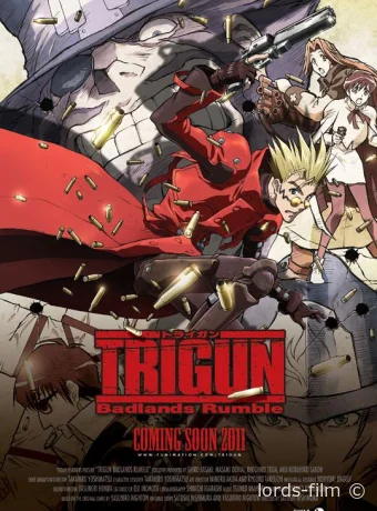 постер к смотреть бесплатно Триган: Переполох в Пустошах / Trigun: Badlands Rumble 2010