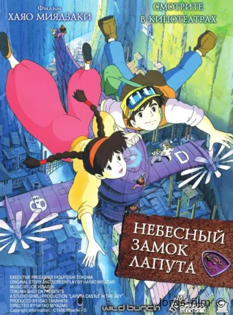 постер к смотреть бесплатно Небесный замок Лапута / Laputa: The Castle in the Sky 1986