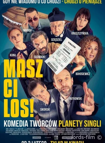 постер к смотреть бесплатно Вот так повезло! / Masz ci los! 2023